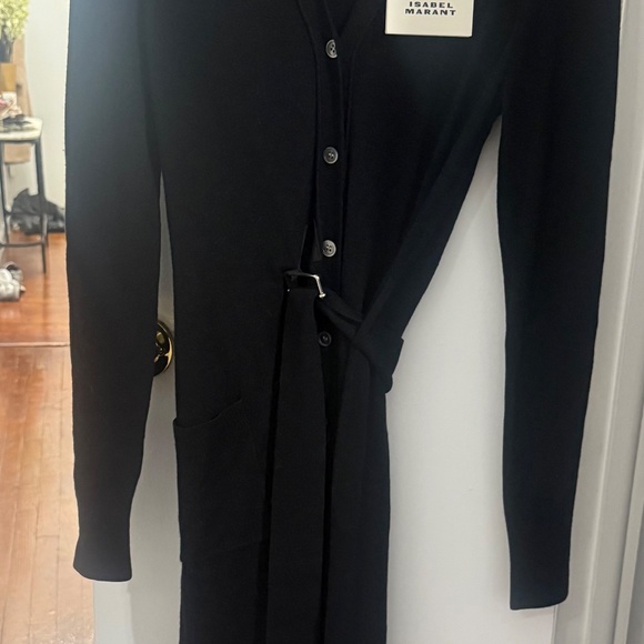 Isabel Marant BNWT Constance black sweater dress - Picture 3 of 3